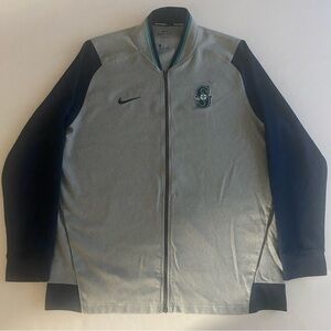 Seattle Mariners Nike Lightweight Bomber Jacket Mens Large MLB Full Zip Varsity
